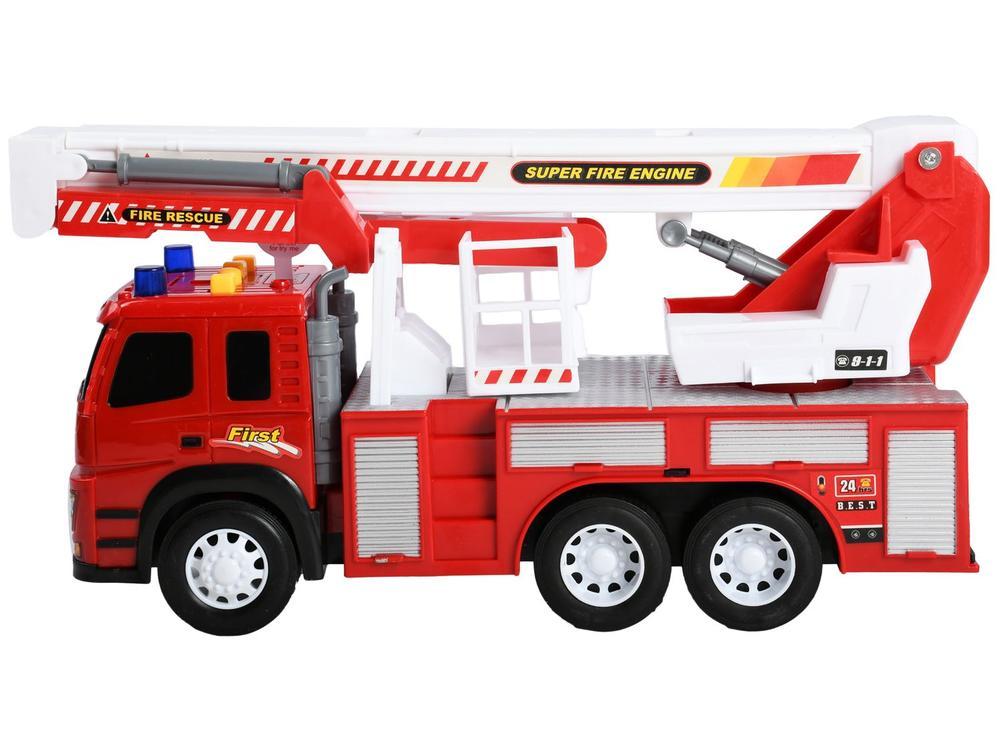 Caminhão de Bombeiro Fire Rescue Fricção - 3