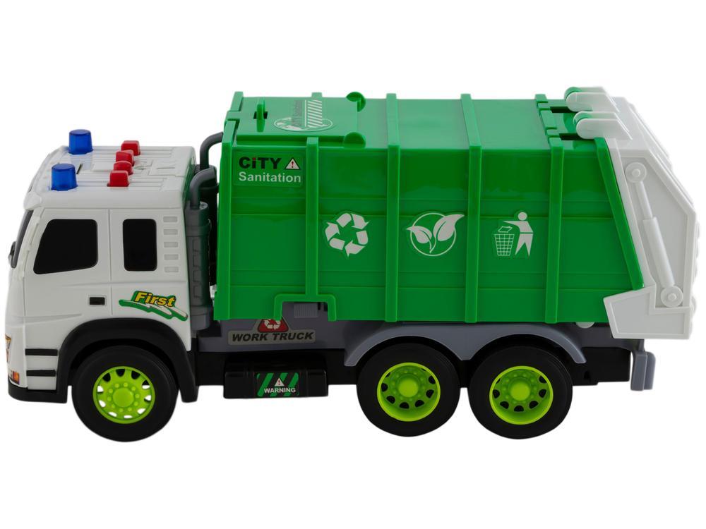 Caminhão de Lixo City Sanitation Fricção  - 3