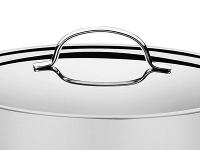 Panela Tramontina Professional em Aço Inox Fundo Triplo com Tampa Plana Detalhe Satinado 20 cm 2,9 L - 2