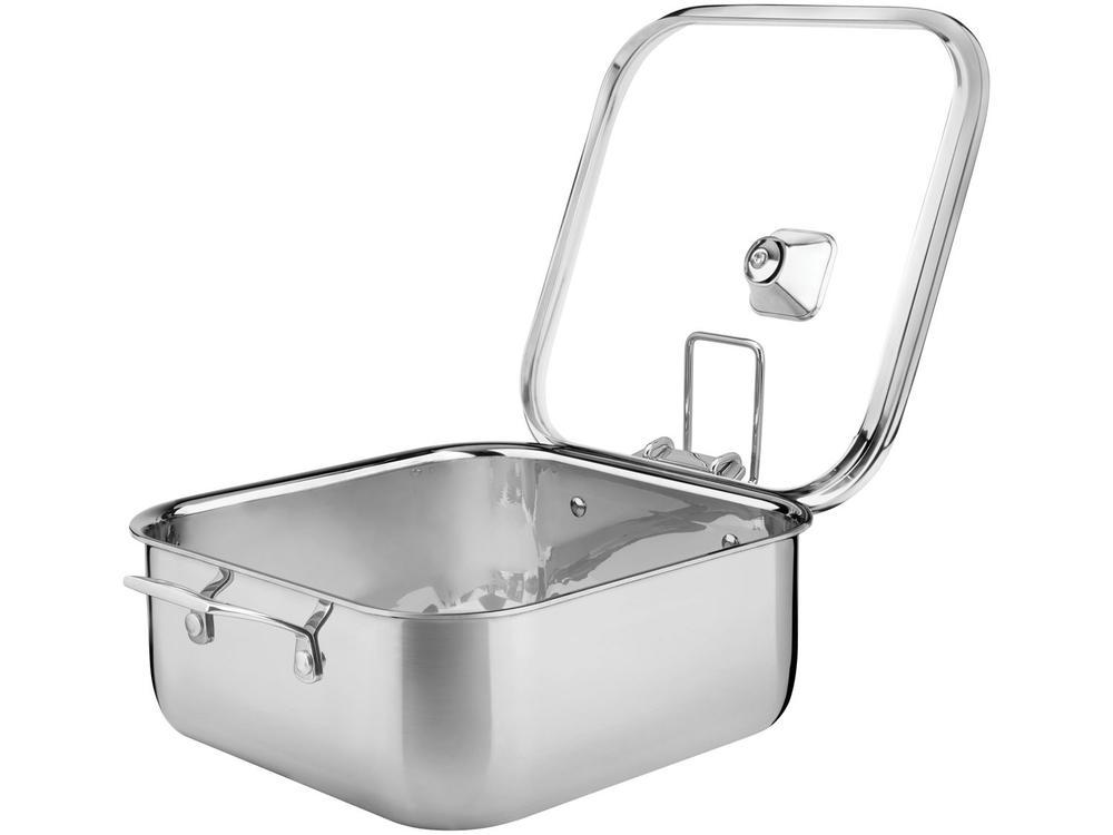Caçarola Tramontina Inox 4L Grano - 5