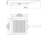 Bistequeira Tramontina Inox 22cm Grano 62159220 - 5