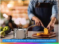 Caldeirão Inox Tramontina Fundo triplo 1,5L 14cm Grano - 3