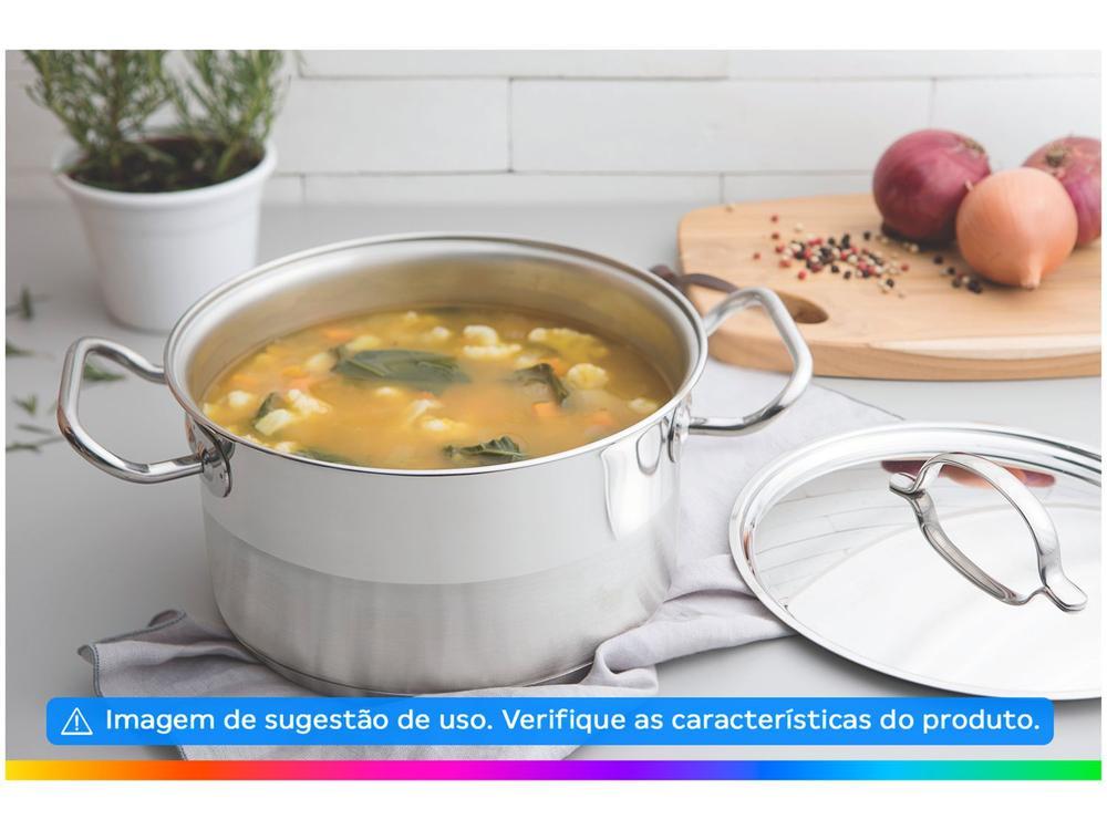 Caçarola Tramontina Inox 16cm 1,8L Professional - 3