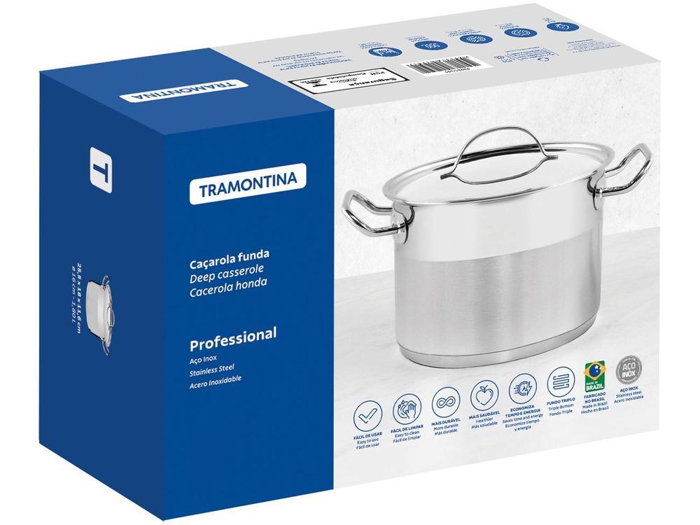 Caçarola Tramontina Inox 16cm 1,8L Professional - 5