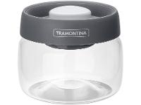 Pote de Vidro Hermético Tramontina com Tampa Redondo 400ml Purezza - 1