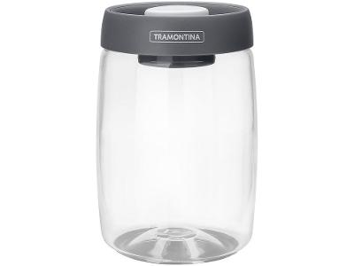 Pote de Vidro Hermético Tramontina com Tampa Redondo 1,2L Purezza