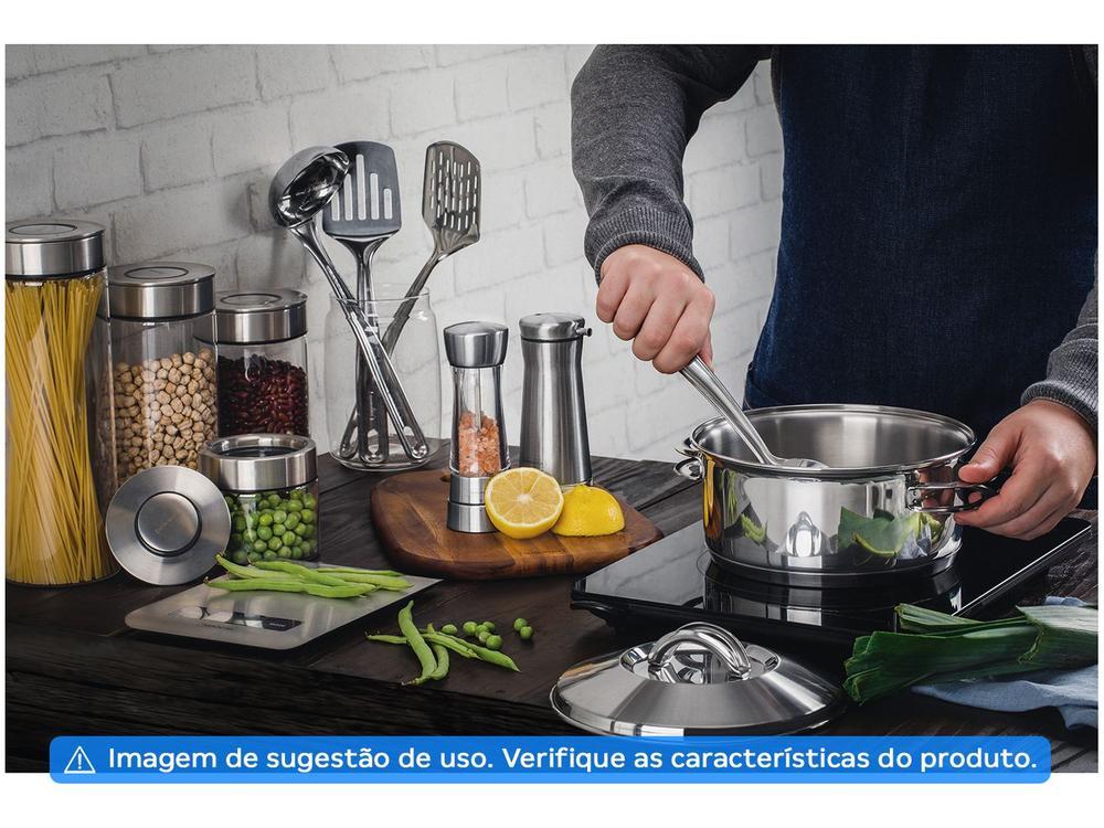 Pote de Vidro Hermético Tramontina com Tampa Redondo 1,4L Purezza - 8