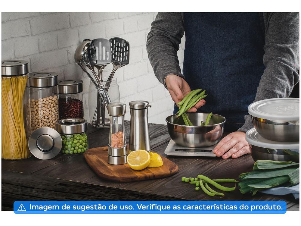 Pote de Vidro Hermético Tramontina com Tampa Redondo 1,4L Purezza - 9