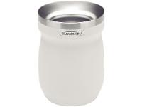 Cuia de Chimarrão e Tereré Térmica Inox Tramontina ILEX 61647210 Branco 240ml - 1