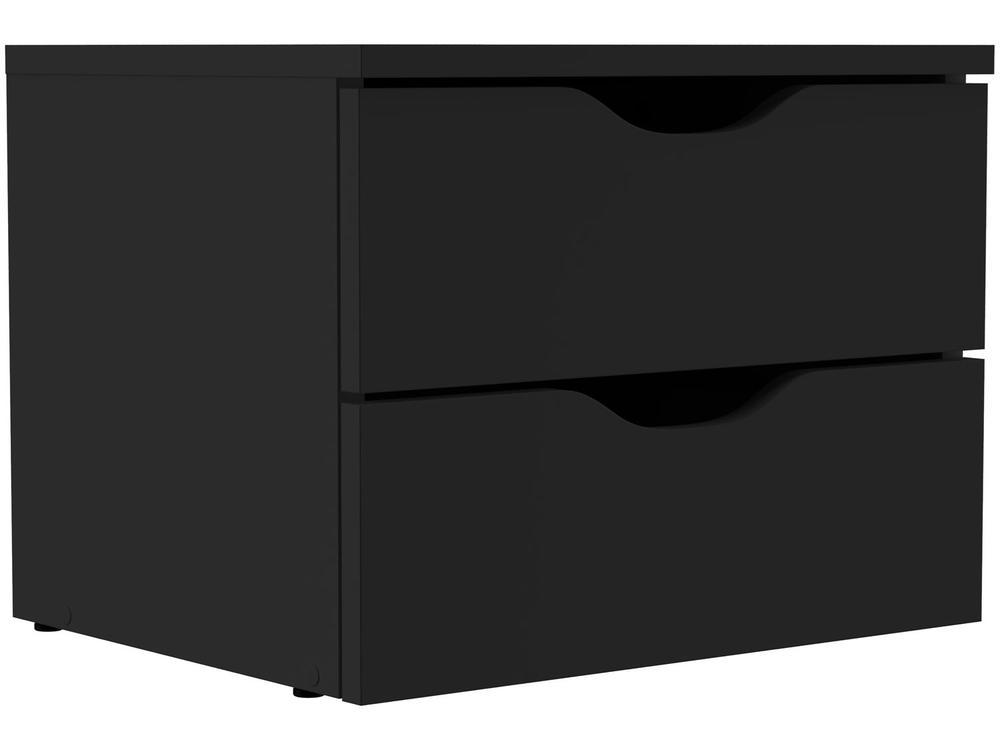 Gaveteiro para Quarto 2 Gavetas Multivisão Decore FLOW-UV-BR - 1