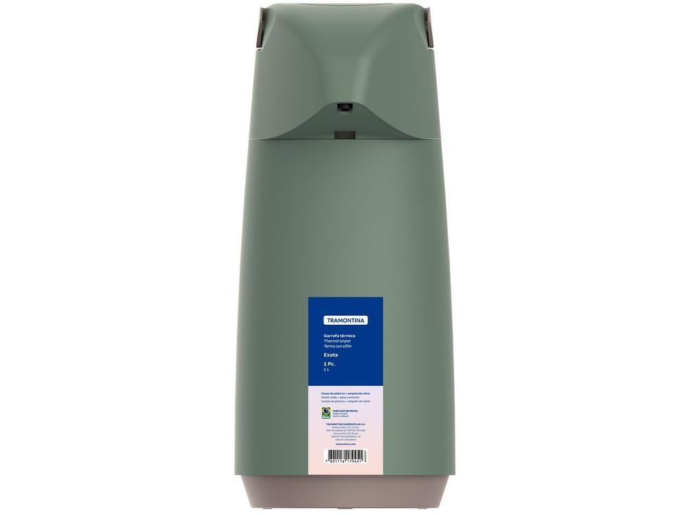 Garrafa Térmica Tramontina 1L Exata 61639107 Verde - 6