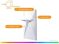 Antena de Internet Starlink Via Satélite Standard Kit V4 com Roteador - Original - 2