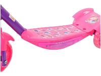 Patinete Infantil 3 Rodas Unicórnio Lulie Sport com LED com Cestinha