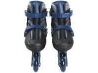 Patins in Line Lulie Sport ML008 Preto e Azul Escuro