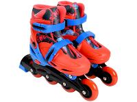 Patins in Line Infantil Xtreme Lulie Sport ML004 Vermelho Azul e Preto com Acessórios - 3