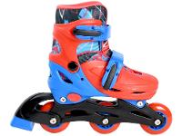 Patins in Line Xtreme Lulie Sport ML002 Vermelho Azul e Preto com Acessórios - 1