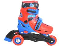 Patins in Line Xtreme Lulie Sport ML002 Vermelho Azul e Preto com Acessórios - 3