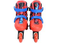 Patins in Line Xtreme Lulie Sport ML002 Vermelho Azul e Preto com Acessórios - 5