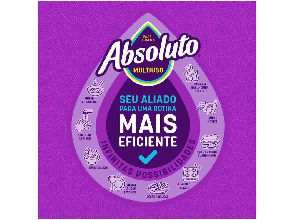 Papel Toalha Folha Dupla Bracell Absoluto 3 Rolos 360 Folhas - 4