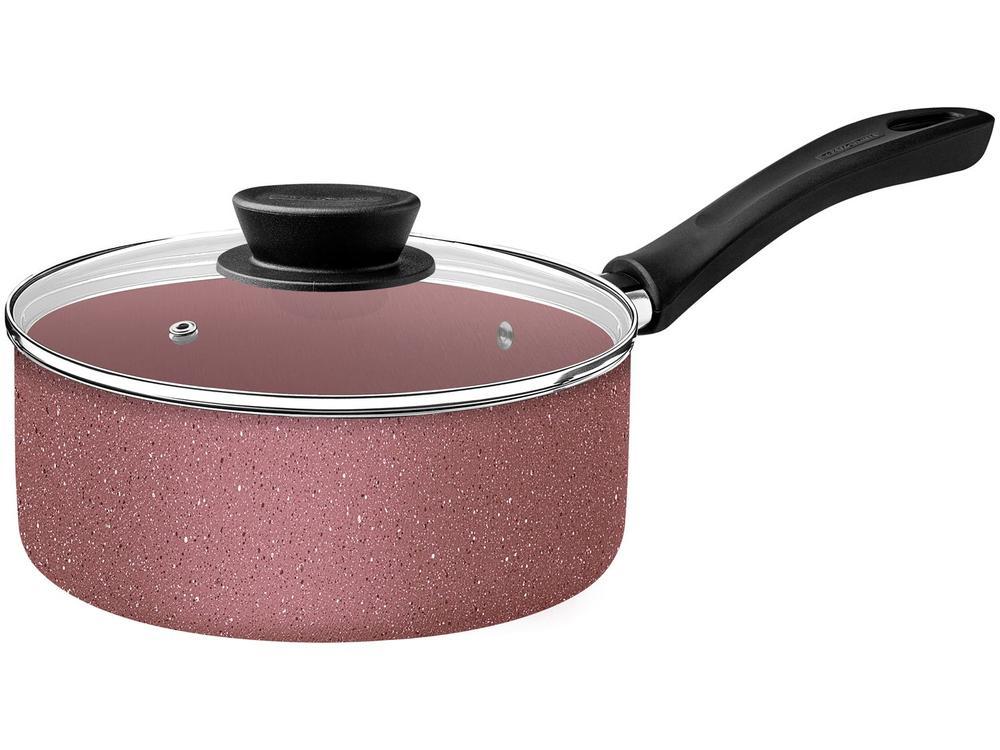 Jogo de Panelas Tramontina de Alumínio Rosa 5 Peças Linz - 5