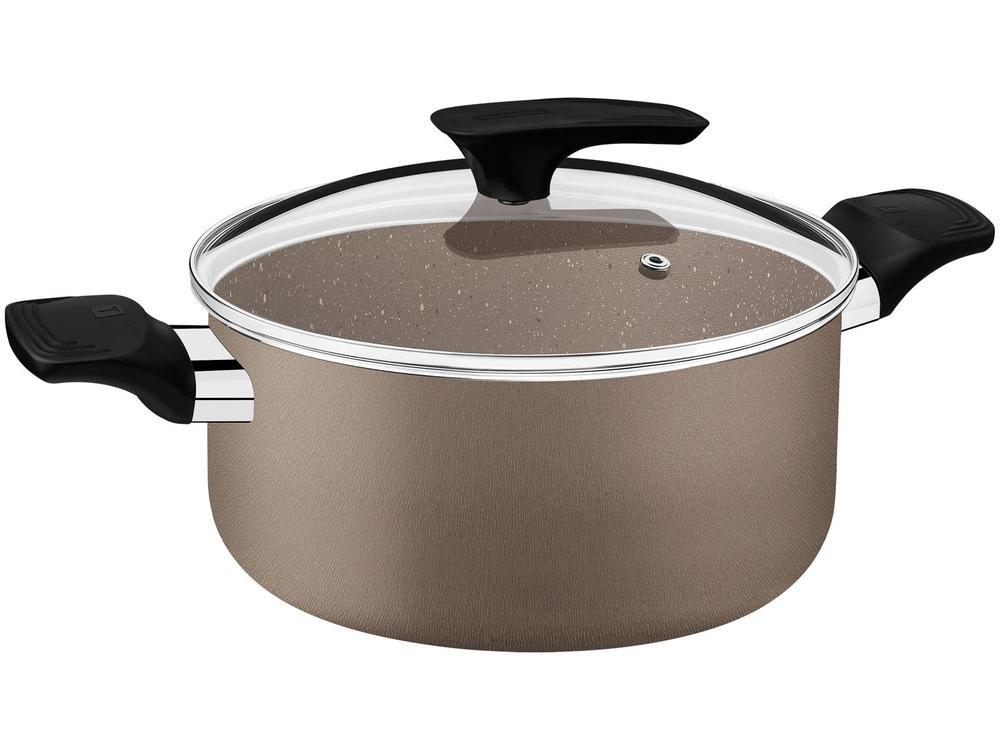 Jogo de Panelas Tramontina de Alumínio Amêndoa 5 Peças Milazzo - 6