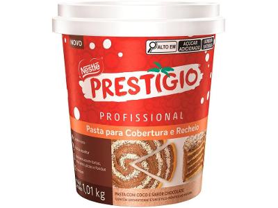 Cobertura e Recheio Chocolate Nestlé Prestígio 1,01kg