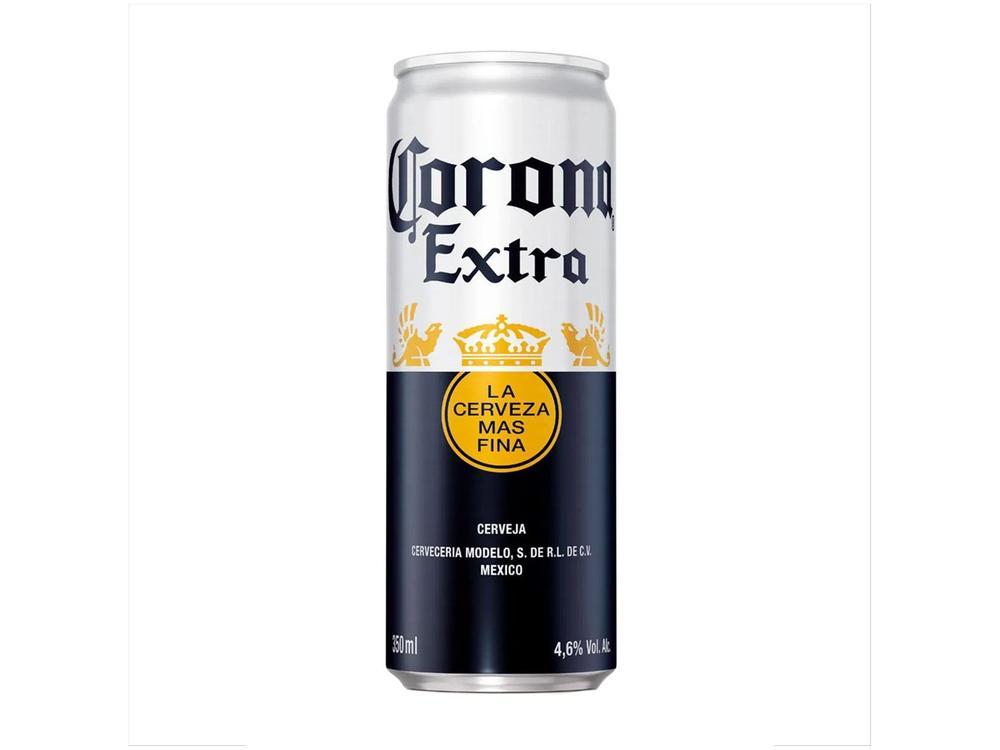 Cerveja Corona Extra Pilsen 8 Unidades Lata 350ml - 3