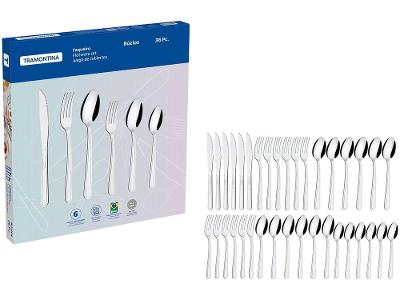 Faqueiro Tramontina Inox 36 Peças Búzios