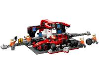 LEGO Pit Stop e Equipe de Box de F1 com Carro da  - 8
