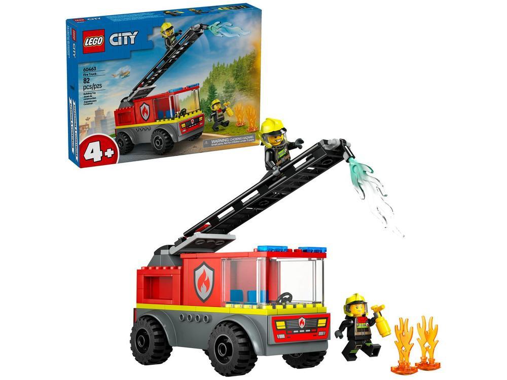 LEGO Caminhão dos Bombeiros com Escada de Combate  - 1