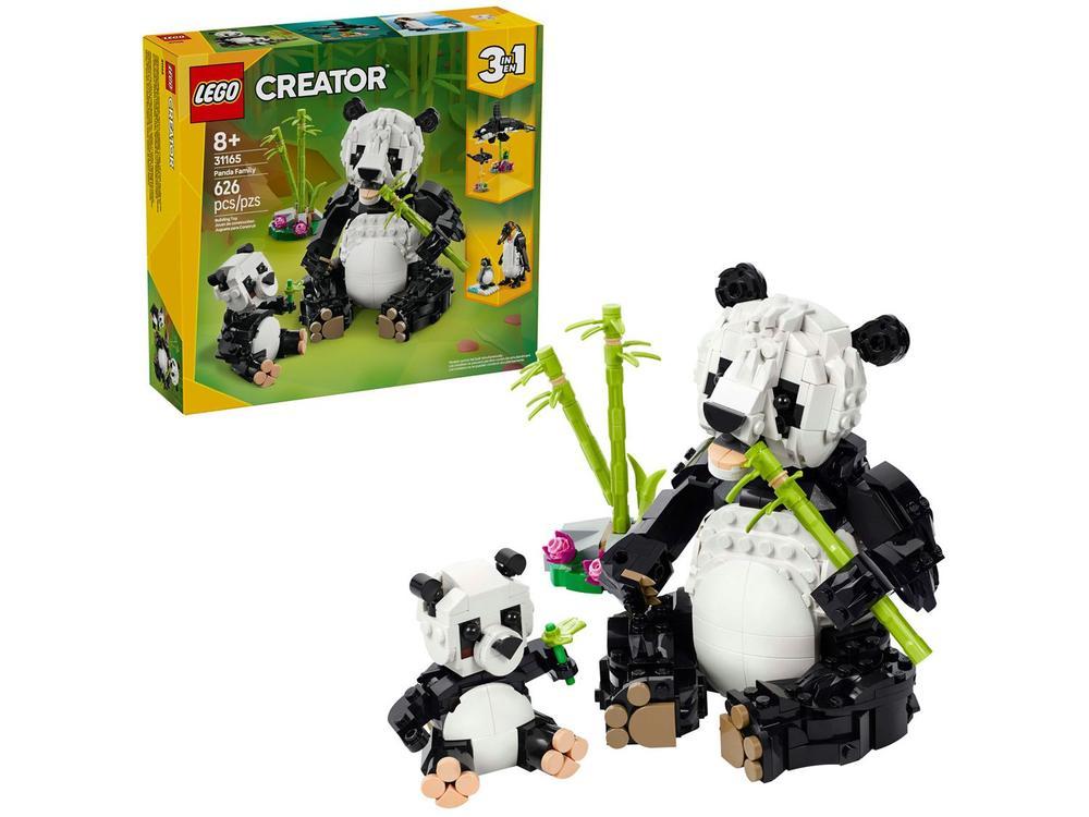 LEGO Animais Selvagens: Família de Pandas 3 em 1 - 1