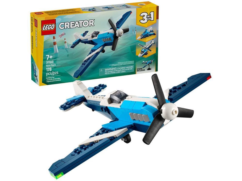 LEGO Aeronave: Avião de Corrida 3 em 1 31160 - 1