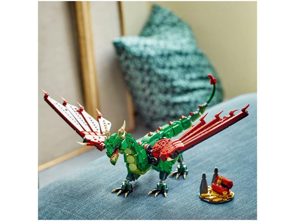 LEGO Dragão Medieval 3 em 1 31161 715 Peças - 4