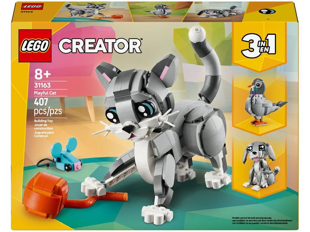 LEGO Gato Brincalhão 3 em 1 31163 407 Peças - 9