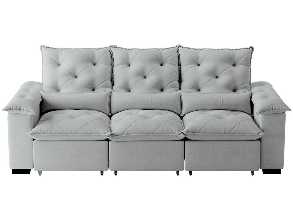 Sofá 4 Lugares Retrátil Prime Império Sol Colchões e Estofados - 2