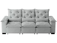 Sofá 4 Lugares Retrátil Prime Império Sol Colchões e Estofados - 2