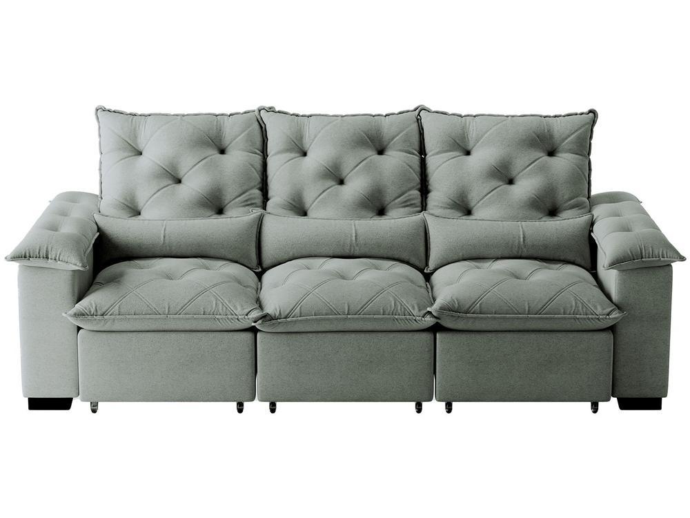 Sofá 4 Lugares Retrátil Prime Império Sol Colchões e Estofados - 2