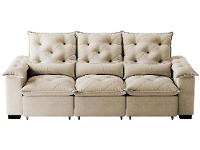 Sofá 5 Lugares Retrátil Prime Império Sol Colchões e Estofados - 2