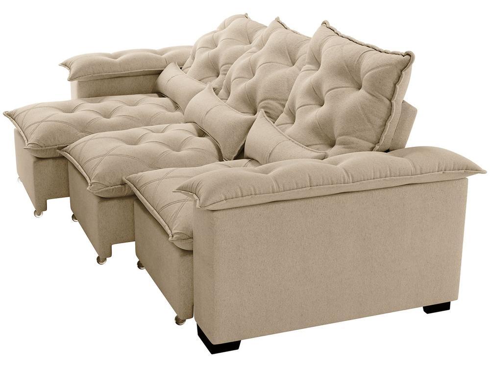 Sofá 5 Lugares Retrátil Prime Império Sol Colchões e Estofados - 1