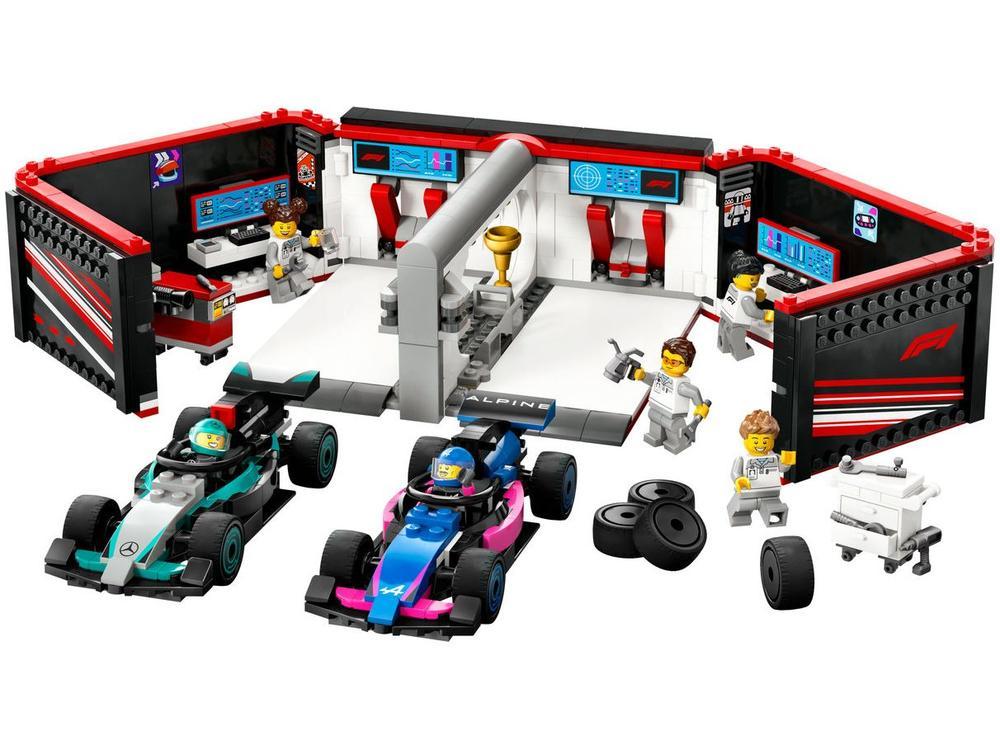 LEGO Garagem de F1 e Carros da Mercedes-AMG e  - 8