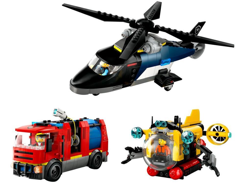 LEGO Remix de Helicóptero, Caminhão dos Bombeiros  - 8