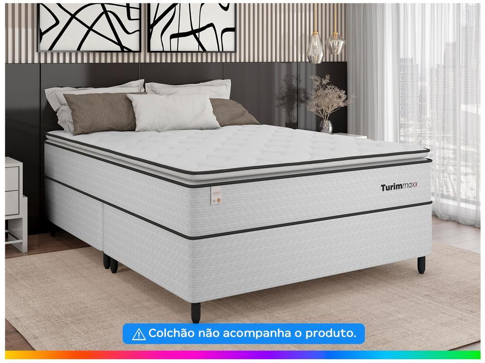 Base Cama Box Queen Plumatex Colchões 37x158x198cm Turim Maxx - 2