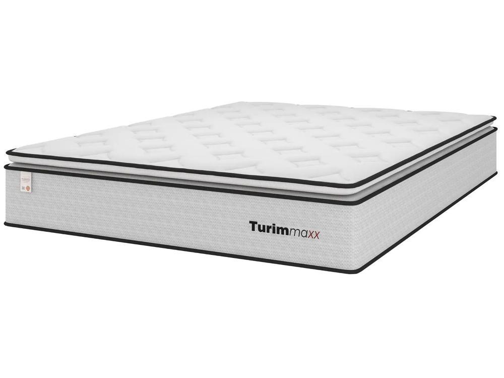 Colchão Queen Plumatex Colchões de Molas Ensacadas 28x158x198cm Turim Maxx - 1