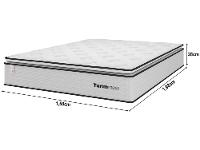 Colchão Queen Plumatex Colchões de Molas Ensacadas 28x158x198cm Turim Maxx - 7