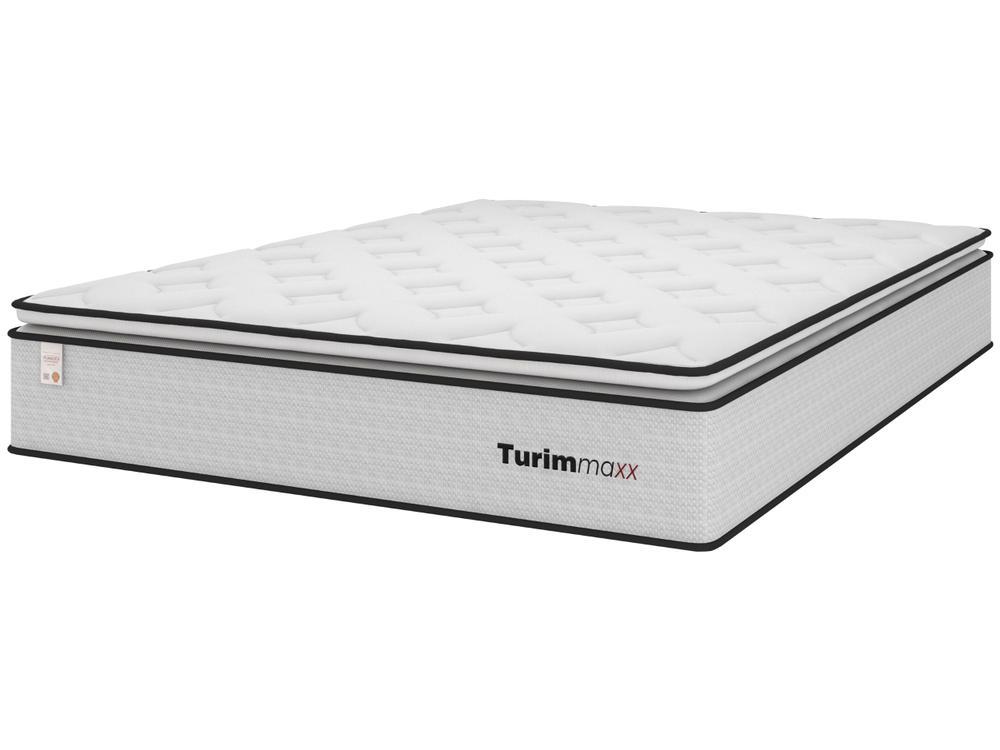 Colchão Casal Plumatex Colchões de Molas Ensacadas 28x138x188cm Turim Maxx - 1