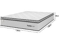 Colchão Casal Plumatex Colchões de Molas Ensacadas 28x138x188cm Turim Maxx - 7