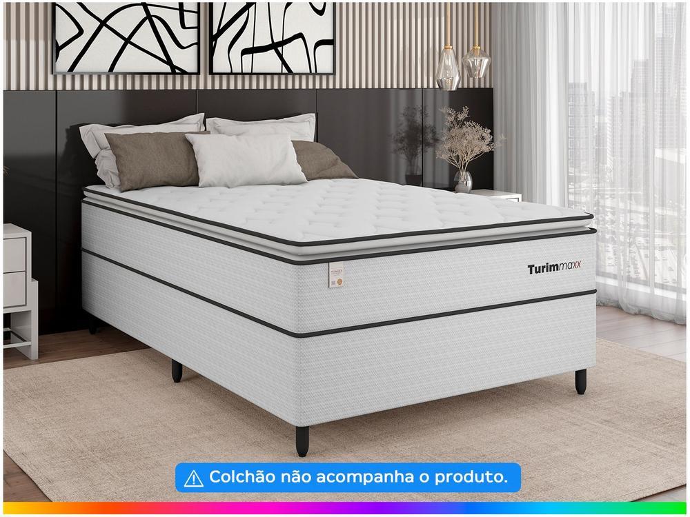 Base Cama Box Casal Plumatex Colchões 37x138x188cm Turim Maxx - 2