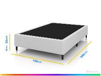 Base Cama Box Casal Plumatex Colchões 37x138x188cm Turim Maxx - 3