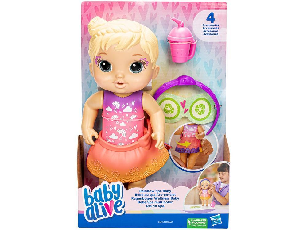 Boneca Baby Alive Rainbow Dia de Spa  - 3