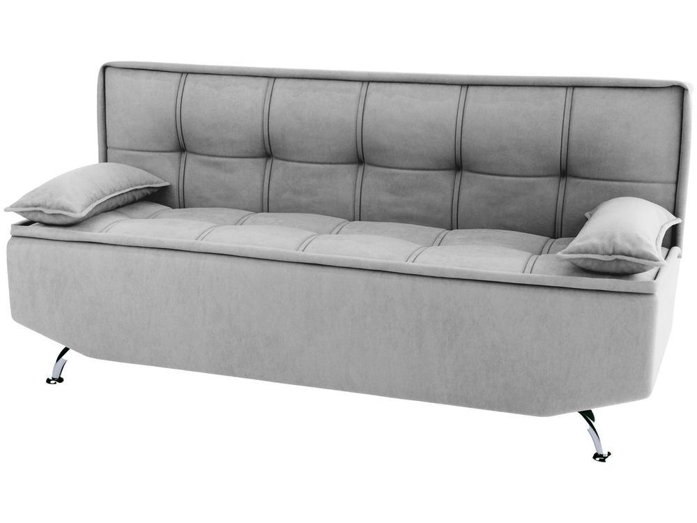 Sofá 2 Lugares Retrátil Reclinável de Veludo Select Pérola Sol Colchões e Estofados - 1